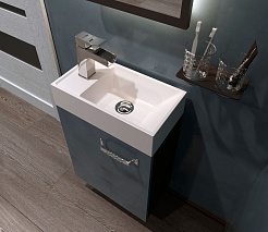 Stella Polare Раковина Бриз мини 41 белая – фотография-2